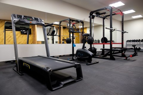 Fitness center at the hotel